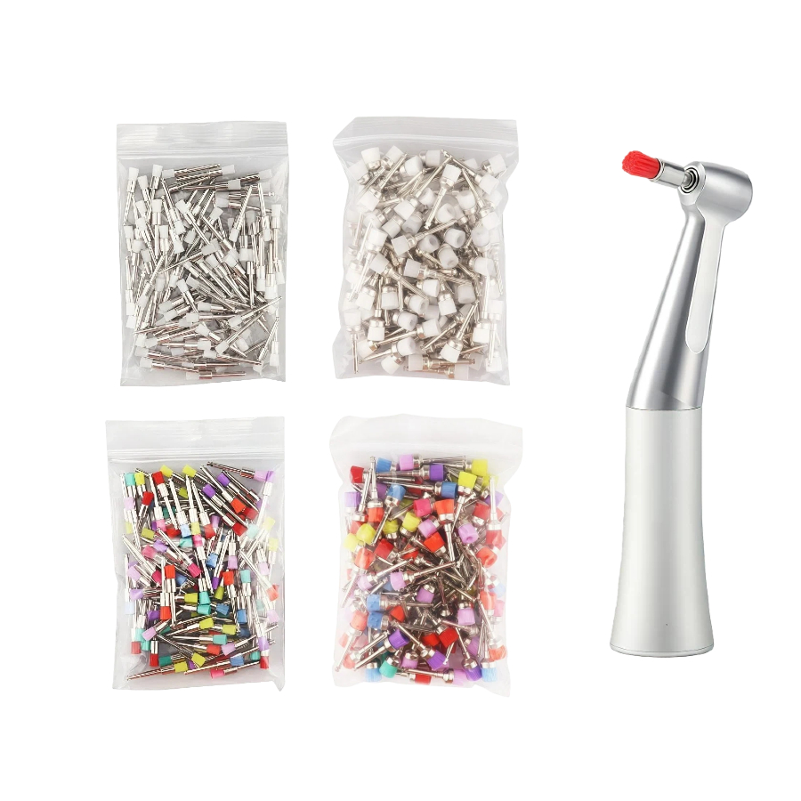 Teeth Whitening Express - 100pcs/Bag Disposable Dental Polisher Nylon Bristle