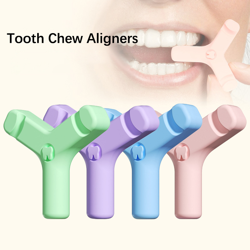 Teeth Whitening Retainer - 1/4PCS Dental Aligner Chewies Silicone Teeth