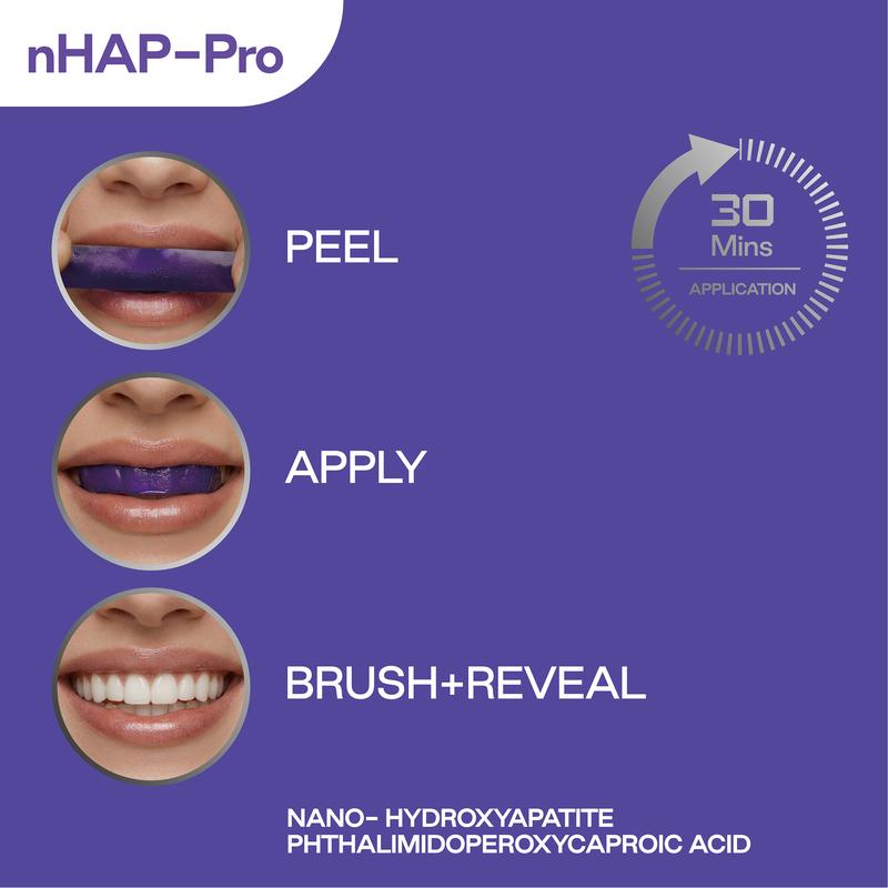 Purple Teeth Whitening Strips  - Teeth Whitening Retainer 评论和价格