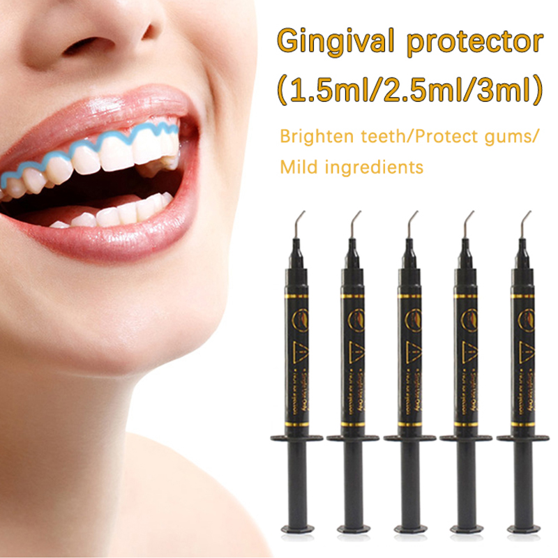 1.5/2.5/3ML Dental Syringe Gum - Teeth Whitening Gingival Barrier 评论和价格
