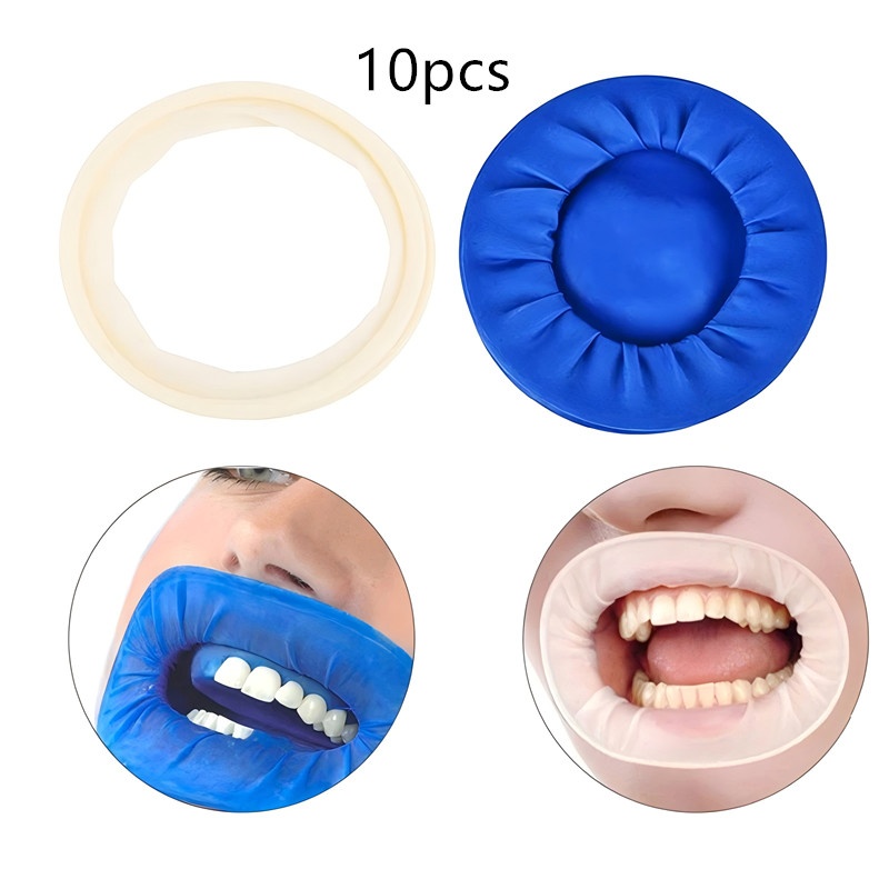 10Pcs Dental Rubber Disposable - Teeth Whitening Gingival Barrier 评论和价格