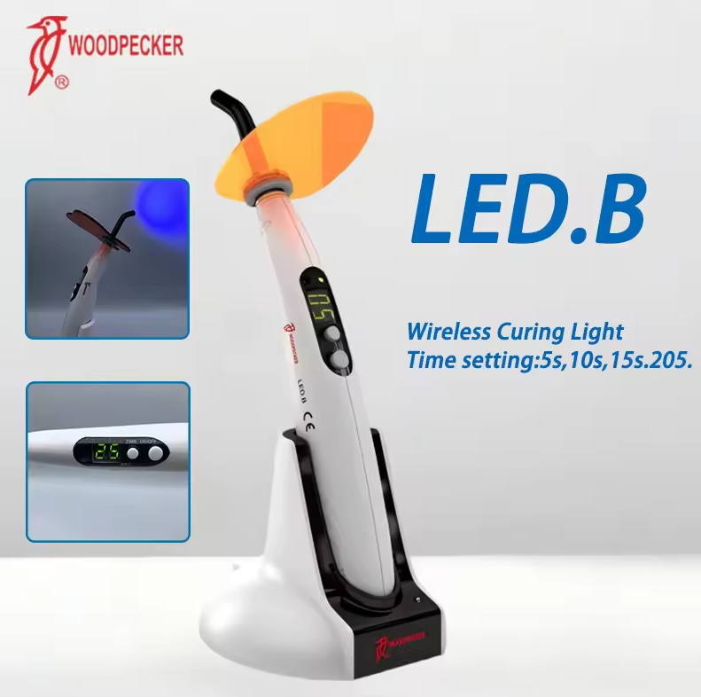 Dental Curing Light Woodpecker - Teeth Whitening Light 评论和价格