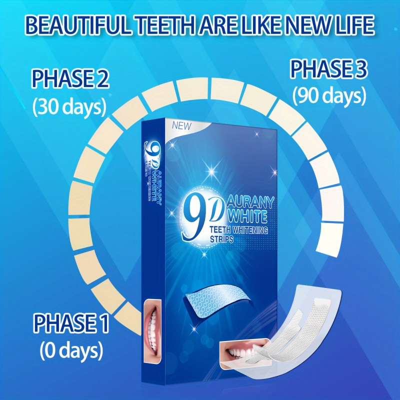 21 Pairs of 9D Aurany White Te - Teeth Whitening Retainer 评论和价格