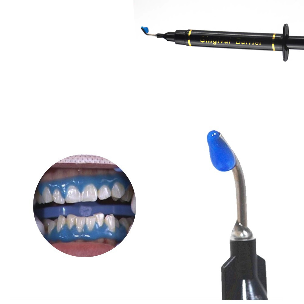 5Pcs 1.5ML Teeth Whitening Gin - Teeth Whitening Gingival Barrier 评论和价格