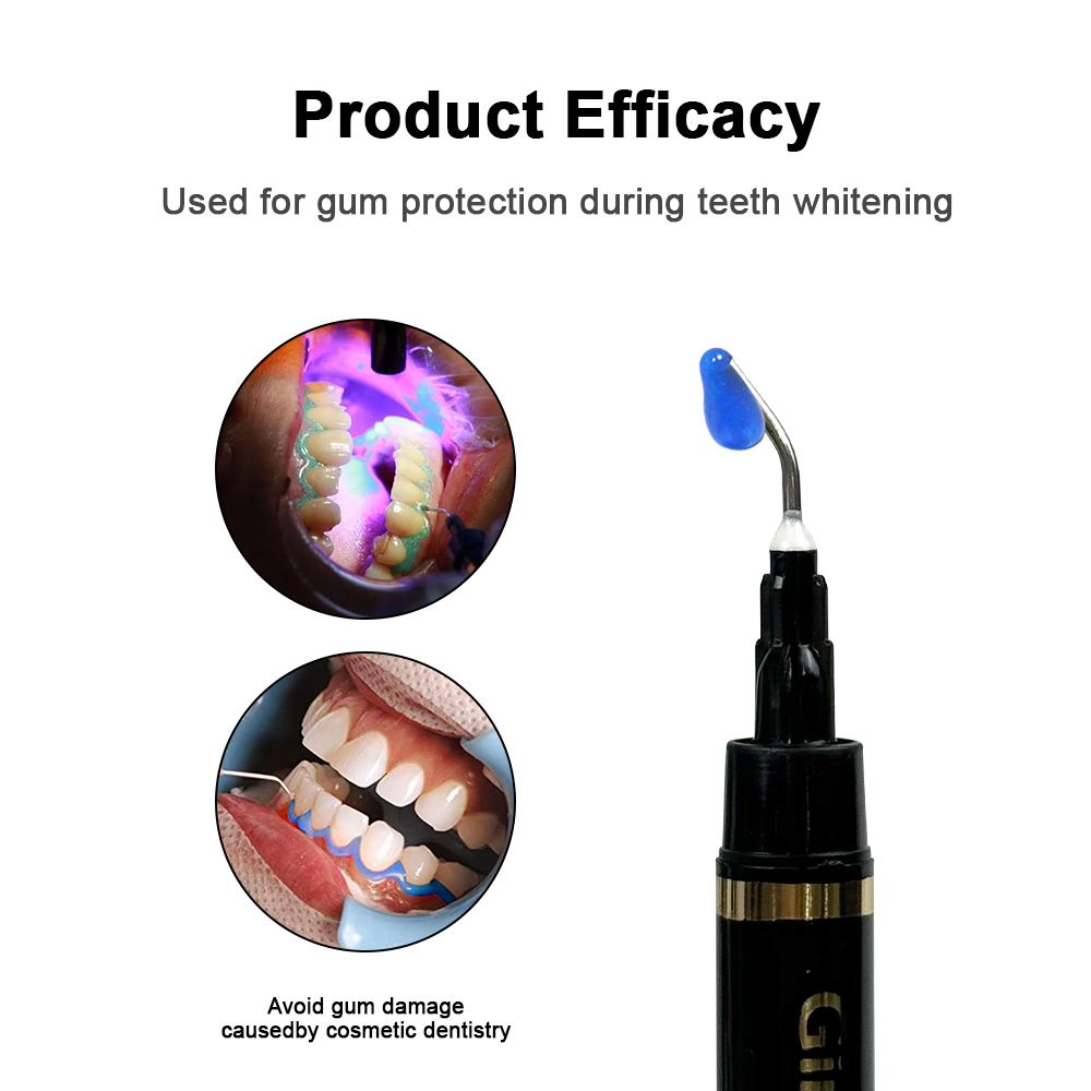 5pcs/10pcs 1.5ml Gingival Barr - Teeth Whitening Gingival Barrier 评论和价格