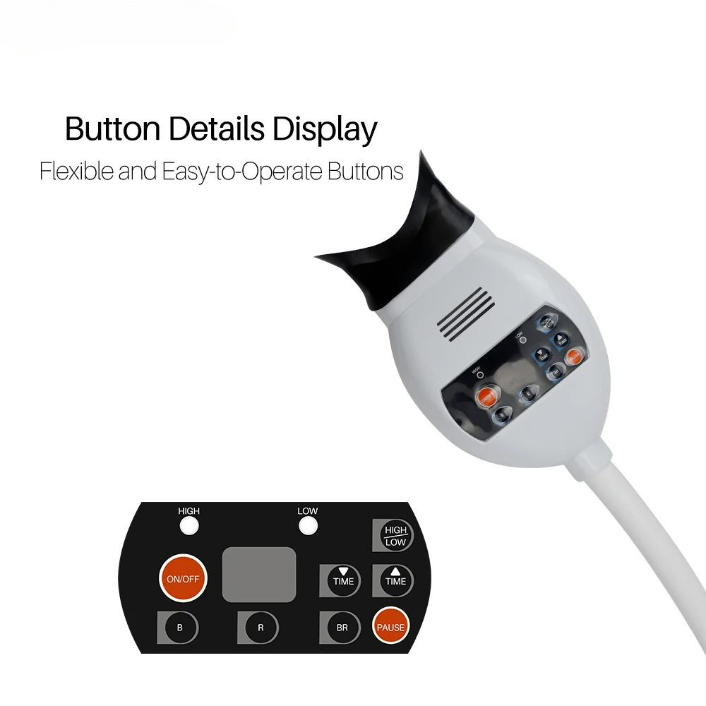 Adjustable 3 Colors LED Teeth  - Teeth Whitening Light 评论和价格