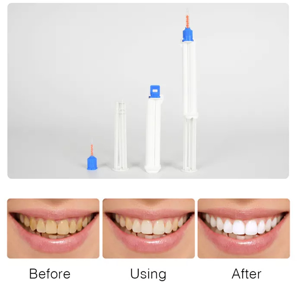 10 /5/2pcs Dental Dual Barrel  - Teeth Whitening Gingival Barrier 评论和价格