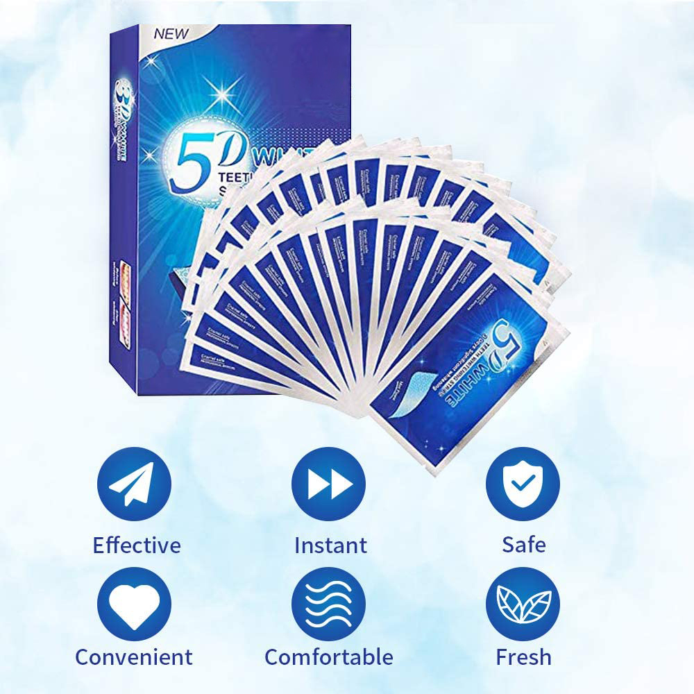 5D White Teeth Whitening Strip - Teeth Whitening Retainer 评论和价格