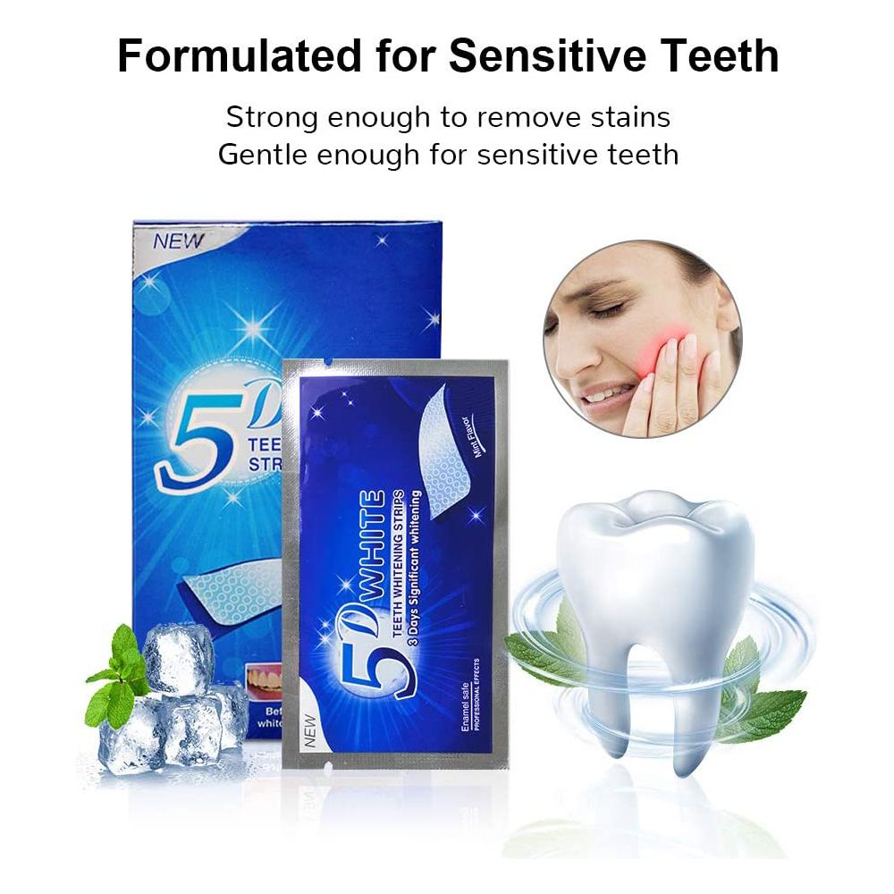 5D White Teeth Whitening Strip - Teeth Whitening Retainer 评论和价格