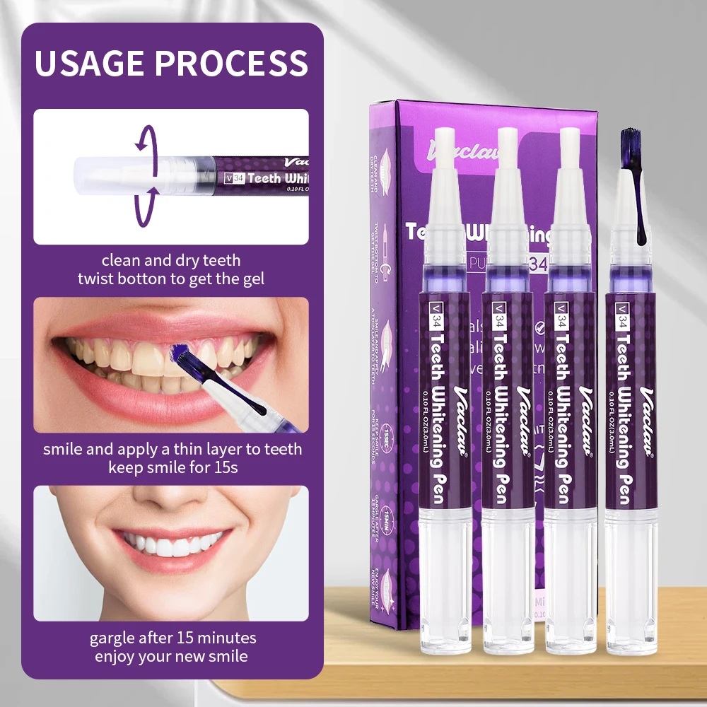 Vaclav V34 Purple Teeth Whiten - Teeth Whitening Retainer 评论和价格